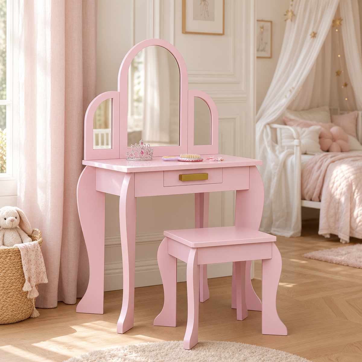 Son premier coin beauté de princesse